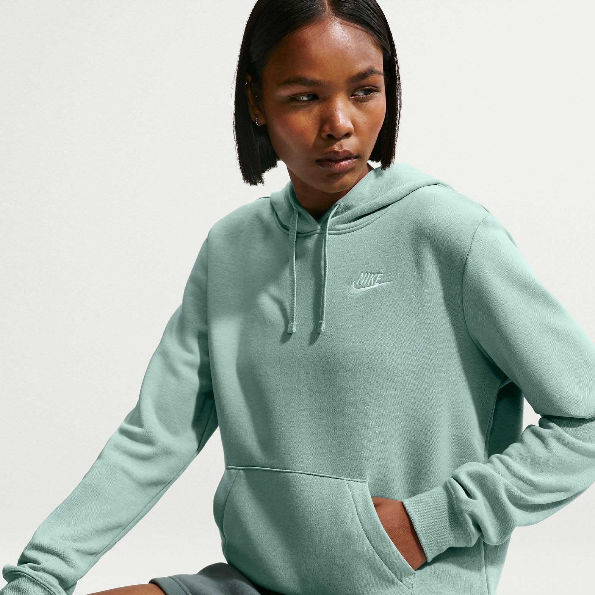 Nike Sportswear Club Fleece Pullover Hoodie - Steam
