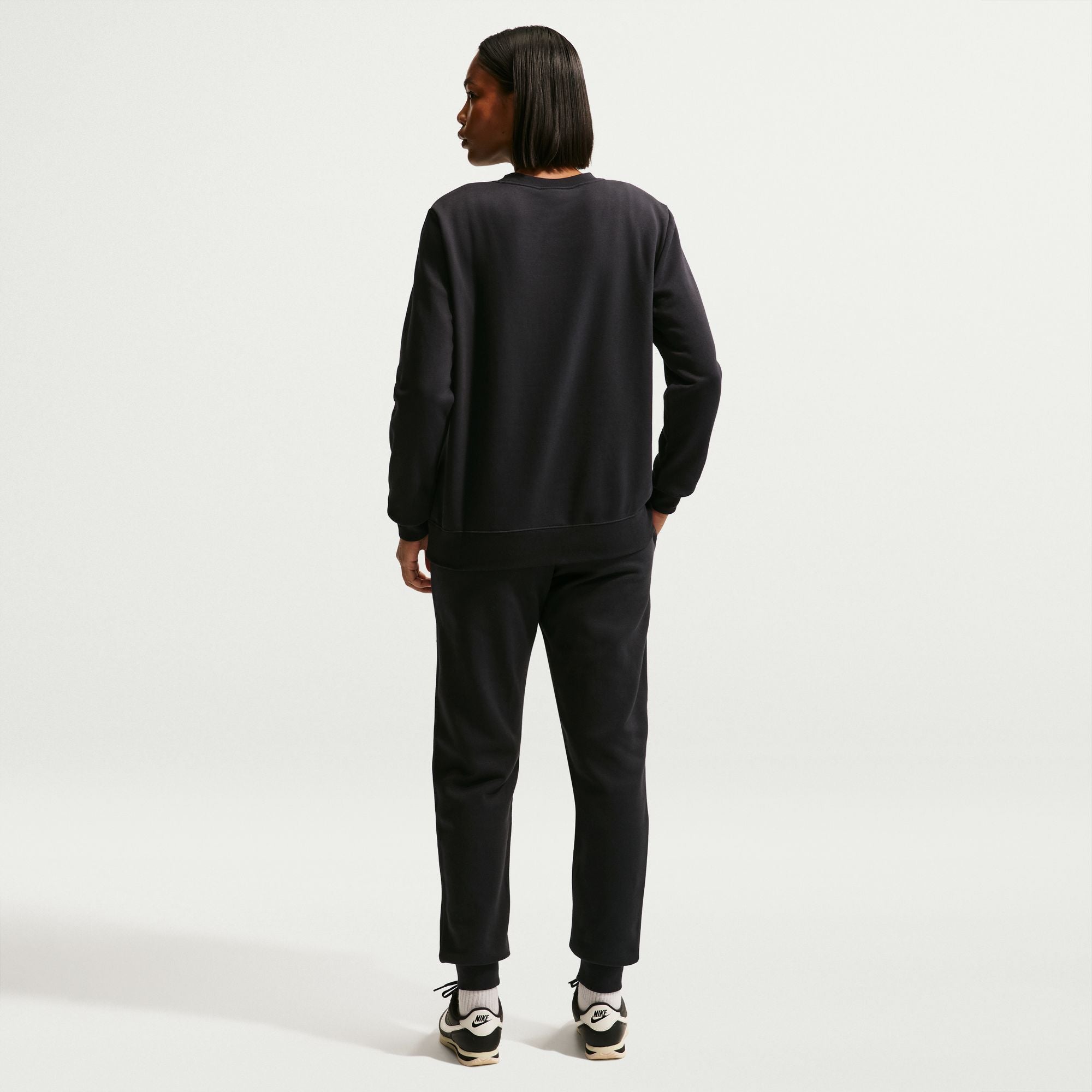 Nike Sportswear Club Fleece Mid-Rise Joggers - Black