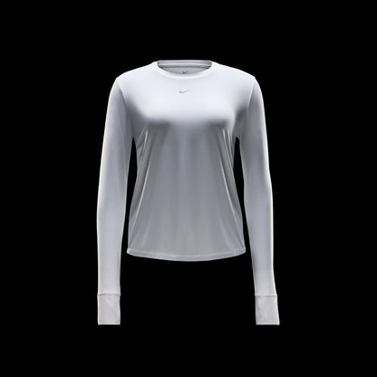 Nike One Classic
Women's Dri-FIT Long-Sleeve Top
Up for a workout or down to chill, this Nike One Classic top is ready for whatever you are. Lightweight, silky-smooth fabric dries quickly and works for wherever your day takes you. A timeless, easy-fitting style and sweat-wicking tech help you feel confident, comfortable and dry from your morning stroll to your evening wind-down—and at all the stops in between.
