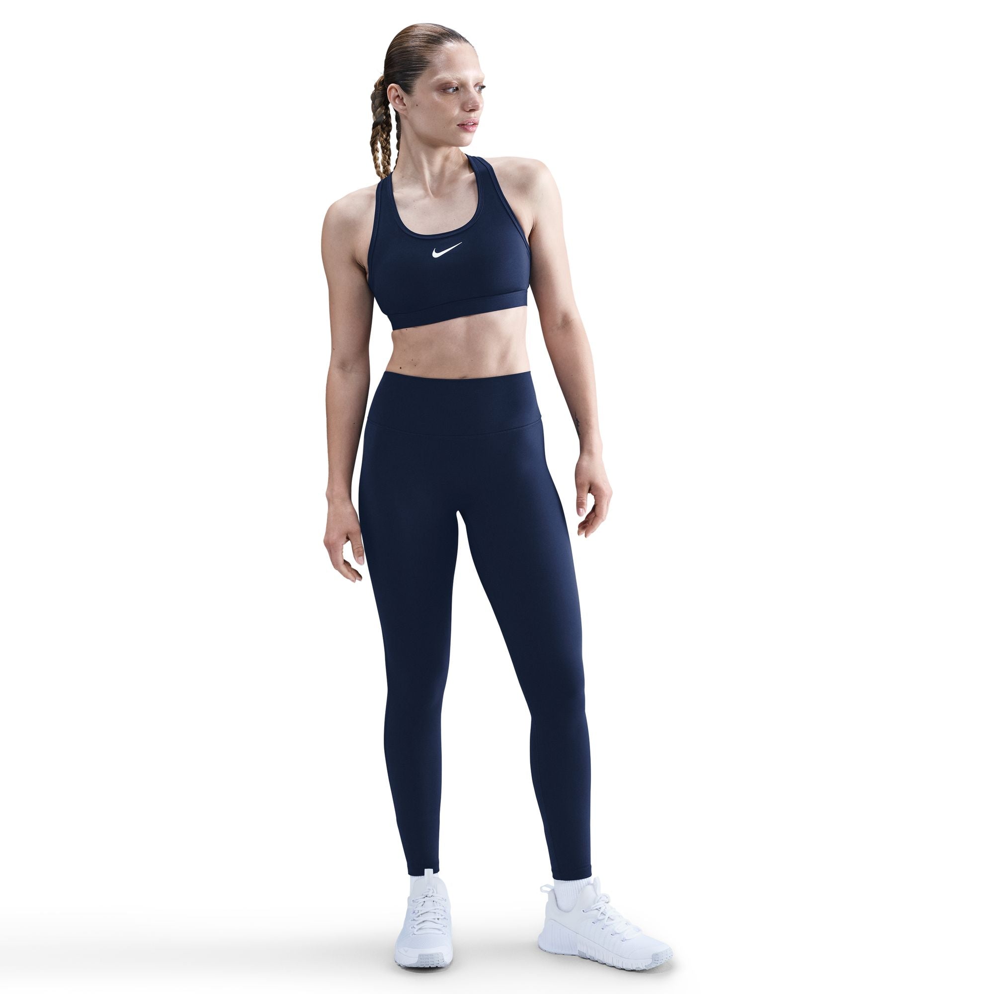 Nike One Seamless Front High-Waisted Full-Length Leggings
