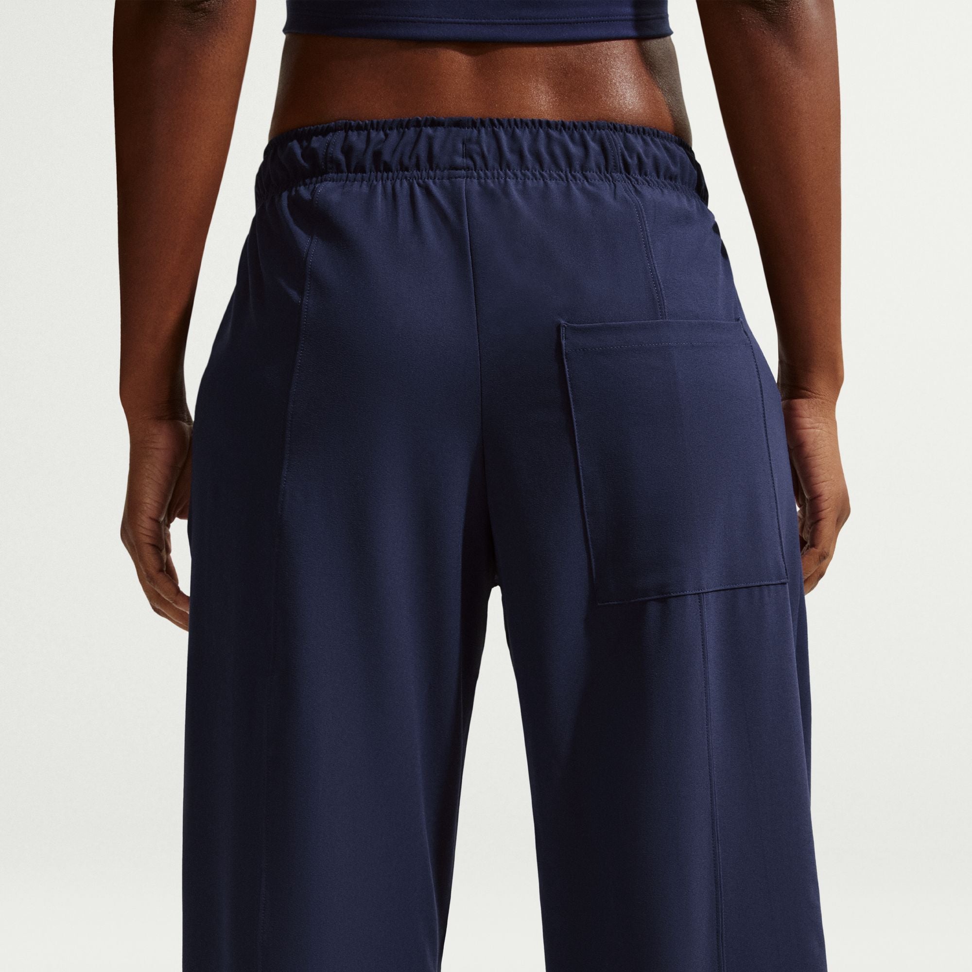 Women's Dri-FIT Woven Wide-Leg Pants
These Nike One pants work for it all. Unbelievably soft and lightweight, they have plenty of stretch plus wide-legs and a roomy fit for you to move comfortably.
