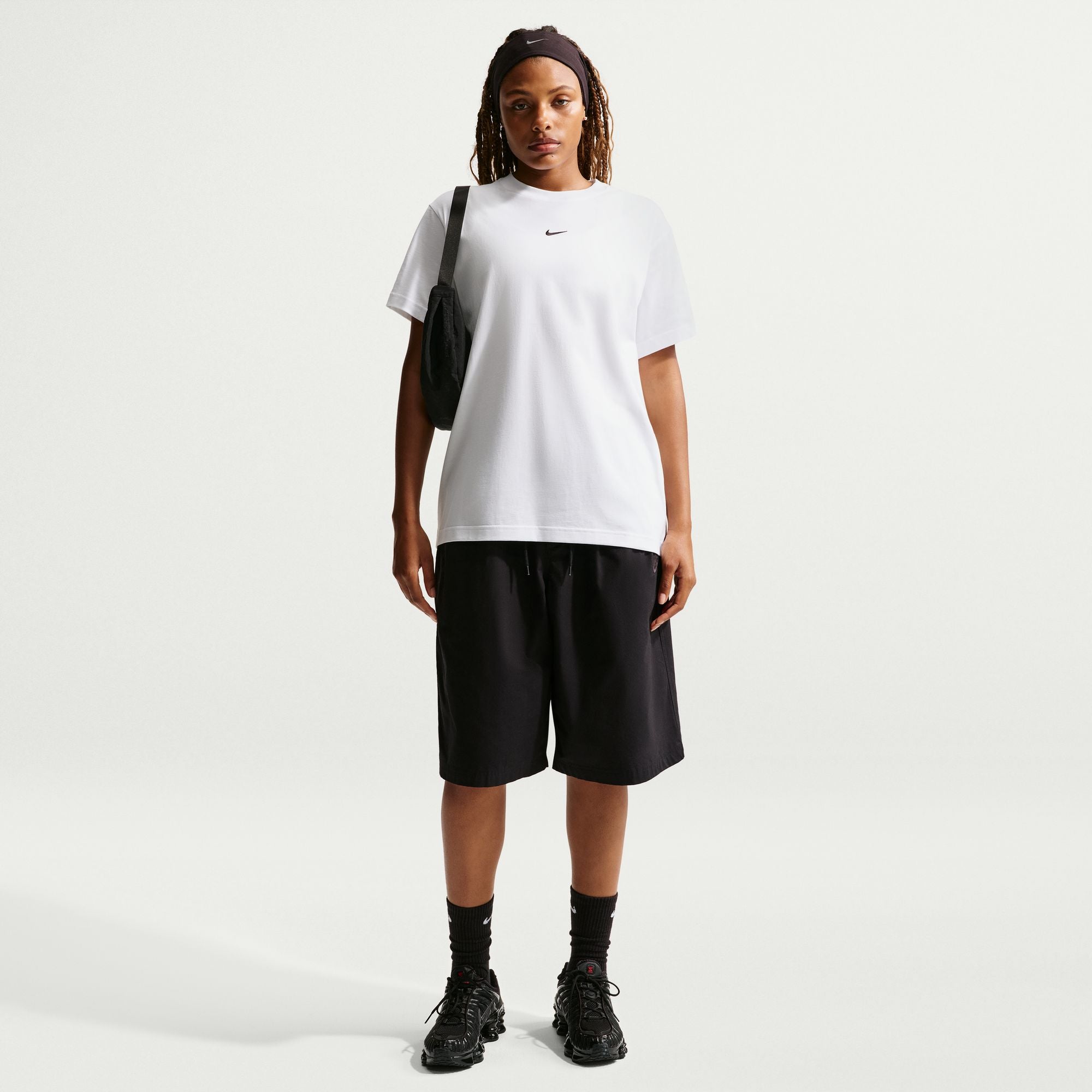 Keep it classic. This extra roomy tee is made with midweight, washed cotton that's soft and slightly structured.