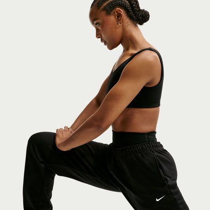 Nike Studio Fleece Sport
Women's Dri-FIT Mid-Rise Pants
Level up your workout with these Studio Fleece Sport sweats. They're made from fleece that feels peachy soft on the inside and sleek and smooth on the outside