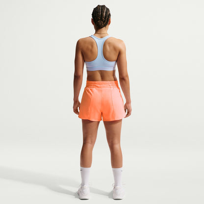 Great for training workouts and dance classes, medium support gives you a snug hold that helps keep everything in place. Plus, sweat-wicking, adaptive material quickly recovers its shape so you can stay comfortable throughout your workout.