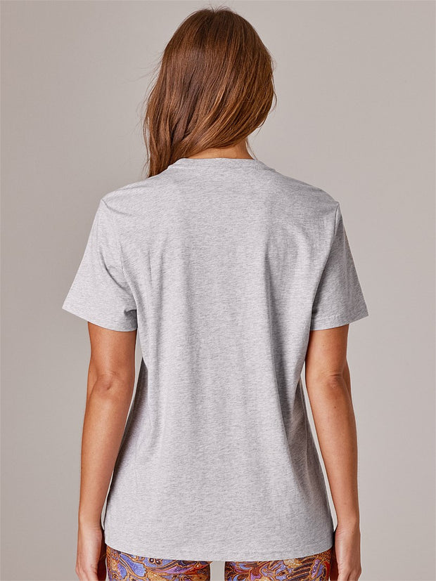 Totem 4.0 Boyfriend Tee - Silver Marl