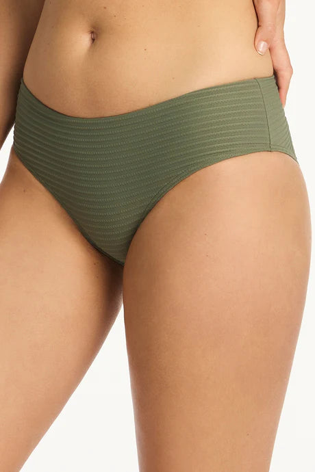 Spinnaker Mid Bikini Pant - Khaki