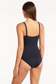 Sea Level Swim is committed to creating collections in the most mindful and sustainable ways. Our swimsuits are made from advanced eco-friendly fabrics which use regenerated nylon yarns derived from pre-consumer waste. These recycled textiles maintain a durable soft feel and premium quality.