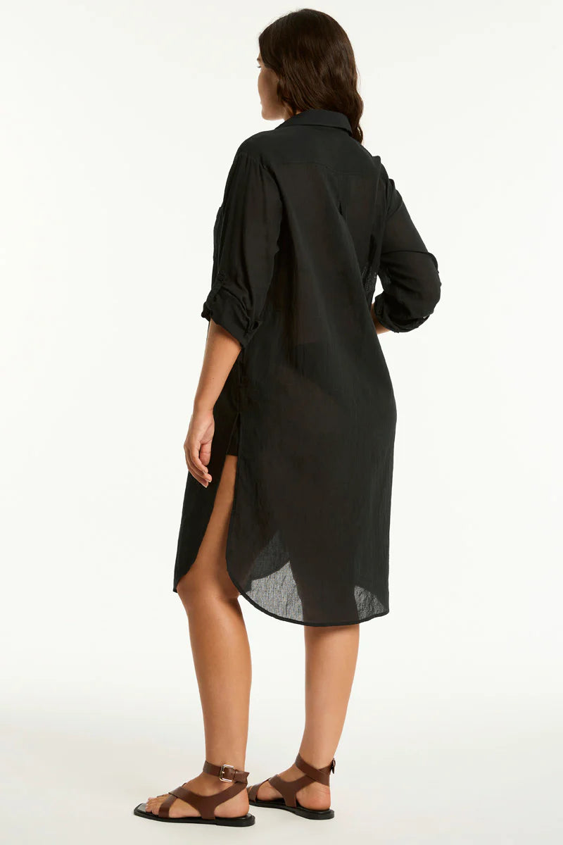 Salt Long Cover Up - Black