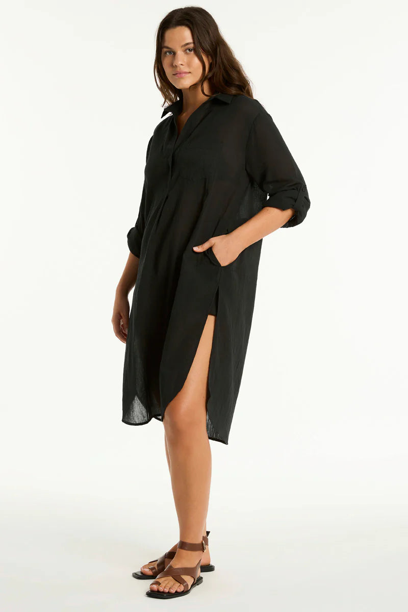 Salt Long Cover Up - Black