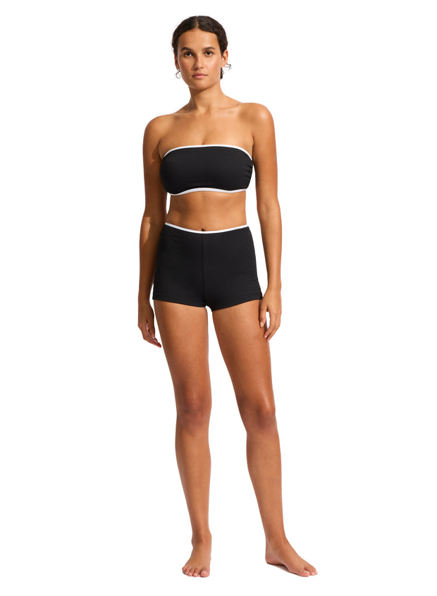 Underwire For Bust Support Gripper Tape To Hold Swimsuit In Place Side Boning For Shape Definition Removable & Adjustable Straps For The Perfect Fit Multi-fit Adjustable EHook For The Perfect Fit Fabric: 75% Recycled Nylon/ 25% Elastane