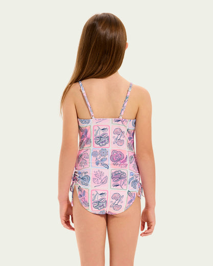 Seafolly Girls Bloom Floral One Piece Swimsuit