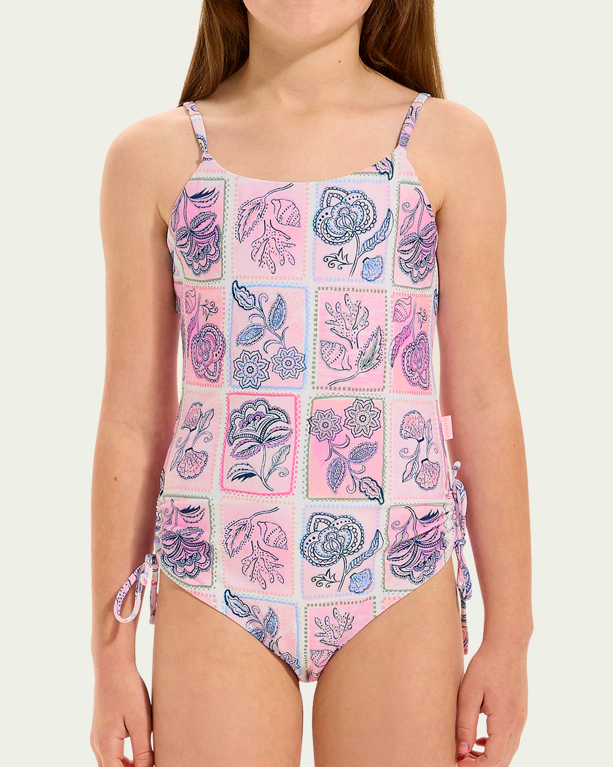 Seafolly Girls Bloom Floral One Piece Swimsuit