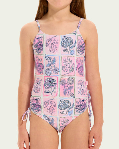 Seafolly Girls Bloom Floral One Piece Swimsuit