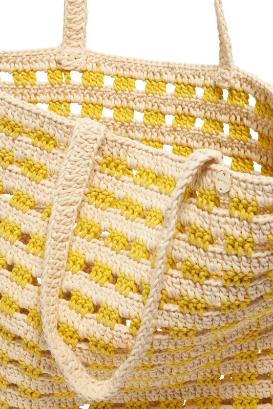 Carried Away Woven Cord Tote