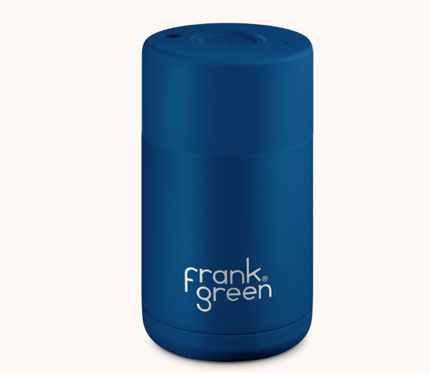 Frank Green Ceramic Reusable Cup - Regular - Deep Ocean