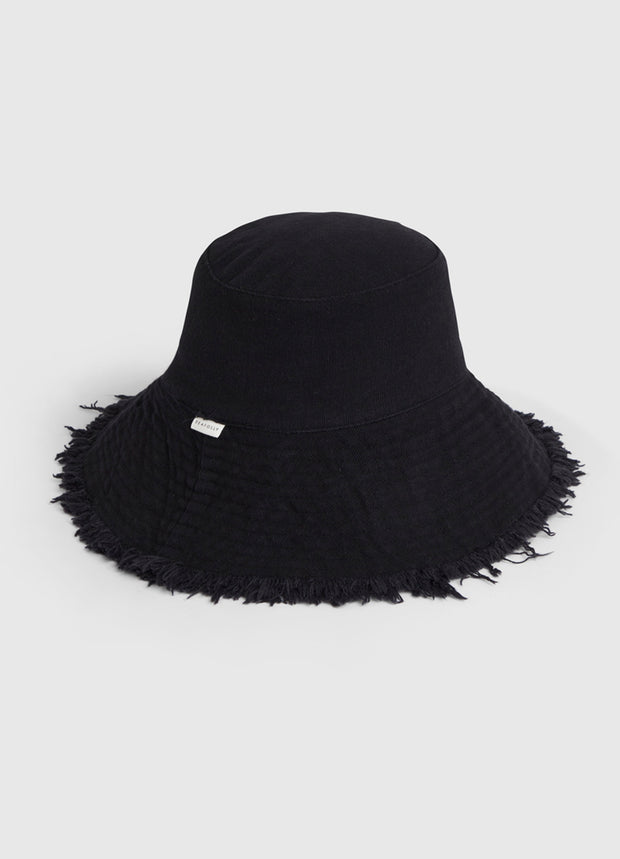 Seafolly Fringe Bucket Hat