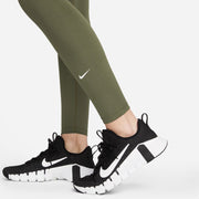 Nike Dri-FIT One Mid-Rise Leggings - Olive