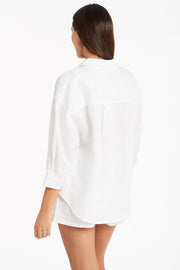 Kyoto Linen Shirt - White