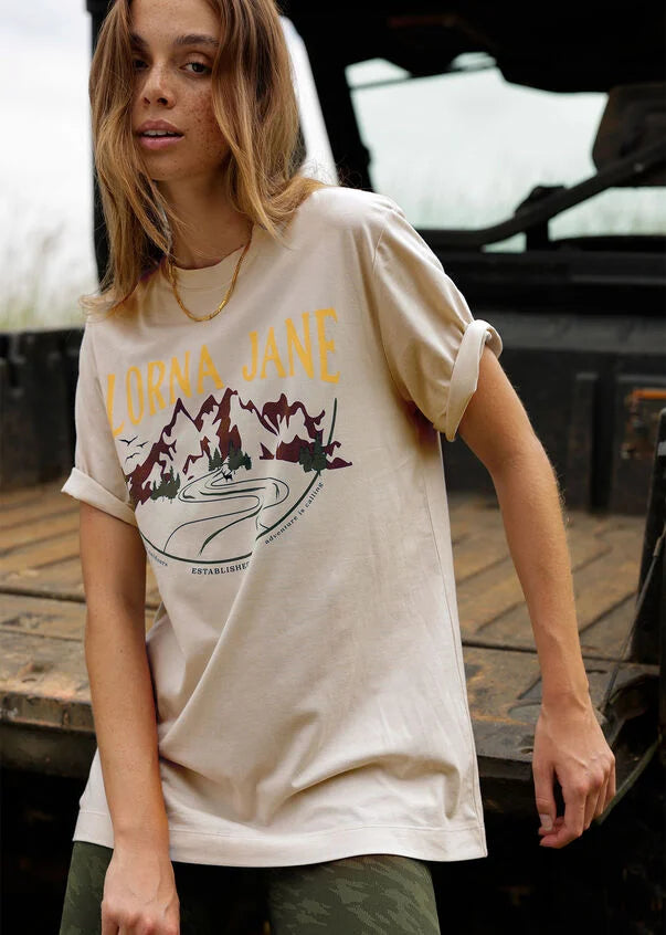 Lorna Jane Womens Hustle Relaxed Tee