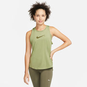 Nike Dri-FIT One Graphic Tank - Olive