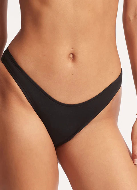 Seafolly Collective High Cut Pant - Black