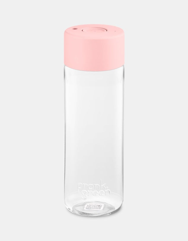 Frank Green Reusable Bottle with Push Button - Blushed