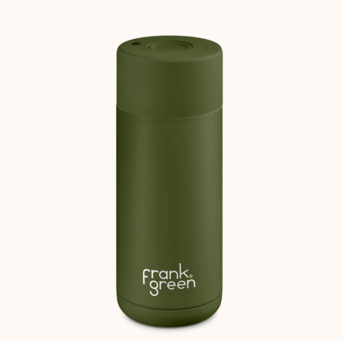 Frank Green Ceramic Reusable Cup - Large - Khaki